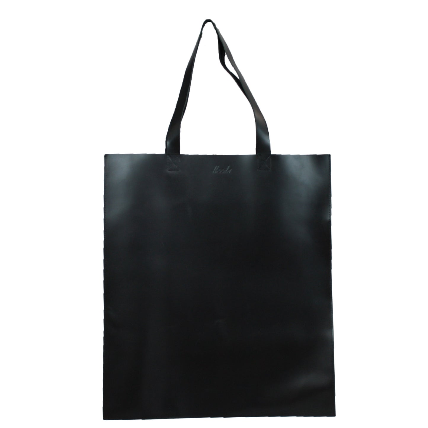 Leather Tote Black