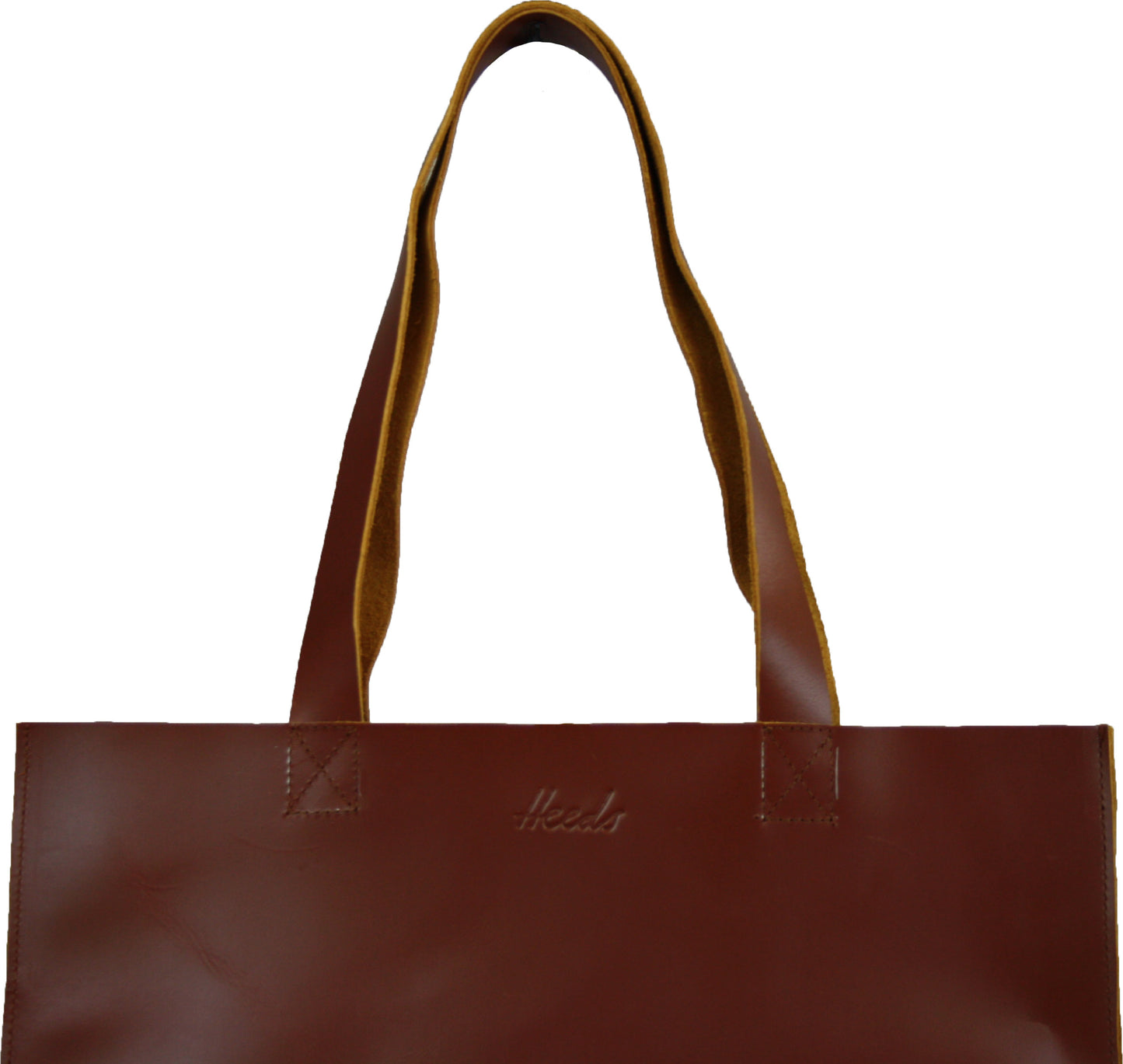 Leather Tote Warm Brown